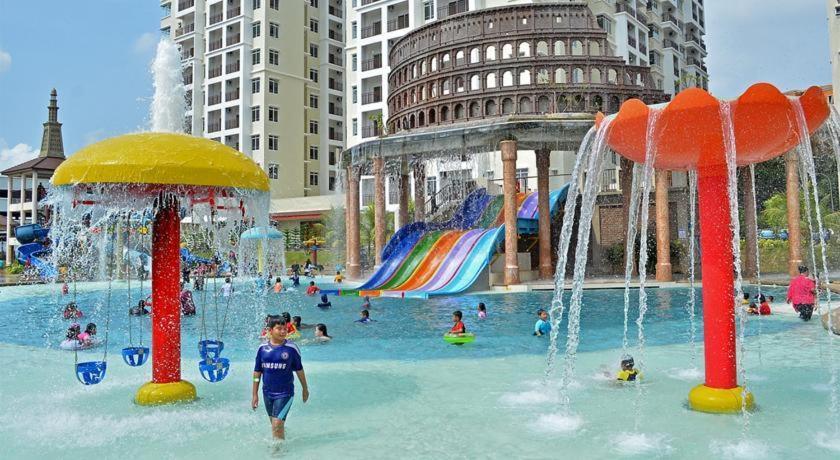 & Free Access To Waterpark At B Lagoon Apartment